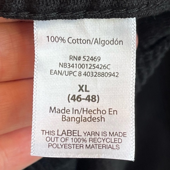 NWT Corduroy Shacket Snap Up Black Front Pockets Oversized Fit No Boundaries - Picture 4 of 15